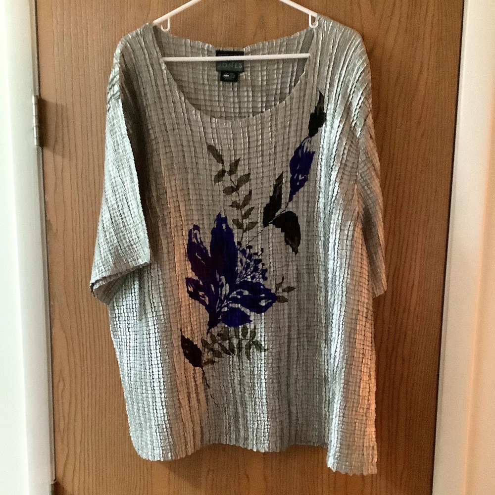 N WT Rebecca Jones Sage Green & Blue Sz 3x